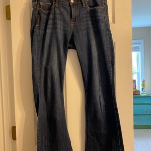 Lucky Brand (14/32) Womens Sophia Bootcut Jeans Dark Wash